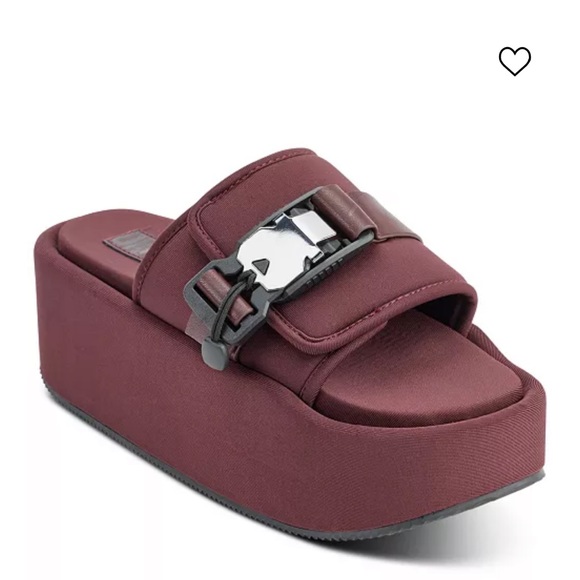 DKNY Women's Vizer Platform Slide Sandals, NWT. - Picture 2 of 5